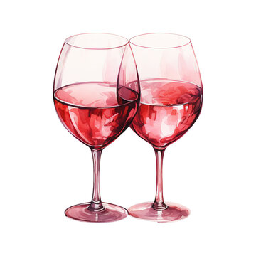 Romantic Sip: Valentine Wine Glasses - Festive Glassware to Enhance Your Valentine's Day
