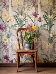 Art Nouveau Floral Patterns: Rustic Countryside Delights