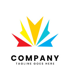 Free vector Company logo design ideas,  Abstract logo design 