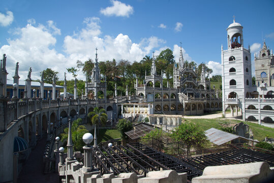 The Monastery of the Holy Eucharist, also known as the Our Lady of Lindogon Shrine and commonly known as the Simala Shrine or the Simala Parish Church is a Roman Catholic pilgrimage church.Philippine 