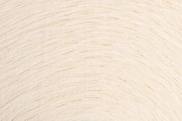 Abstract texture view of the top of a toilet paper roll