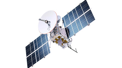 satellite on a transparent background