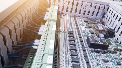 Cable connection circuit to electrical control board, replace connector control board.