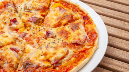 Regular Sliced Beef Pizza
