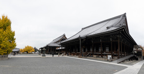 Fototapeta na wymiar 京都「西本願寺」 in Kyouto Japan
