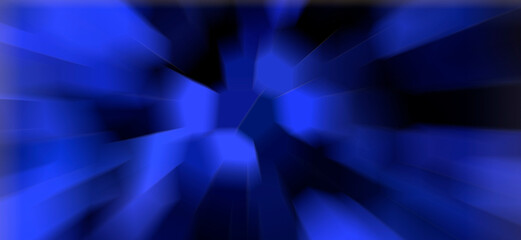 Obraz premium Abstract blue background. The illustration contains transparency and effects.