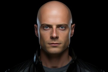 Obraz premium portrait of a robot man with generative ai