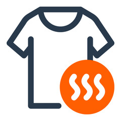 Obraz premium Smart Clothes Dryer Vector Icon Illustration