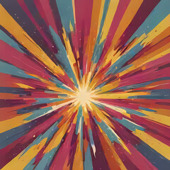 a vibrant and dynamic abstract background with a fusion of warm and cool colors, reminiscent of a cosmic explosion