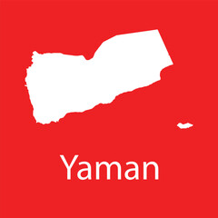 Yemen map icon