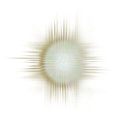 Naklejka premium An abstract cut out transparent iridescent star burst design element.
