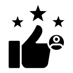 Review Icon Element For Design