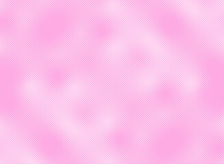 ゆがんだハーフトーンのシームレスなパターン背景