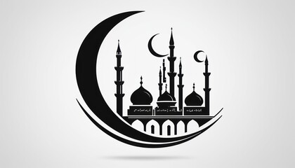 Fototapeta na wymiar mosque icons
