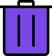 Trash Button Icon