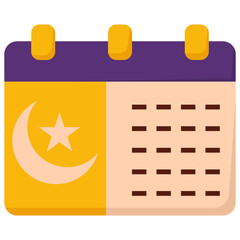 Eid mubarak islam vector decoration