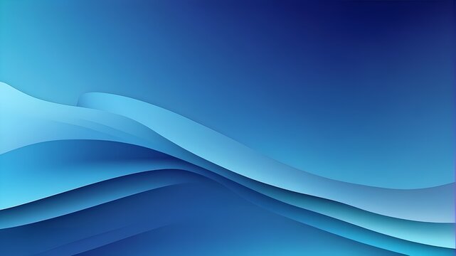 Abstract blue wave background for leptop