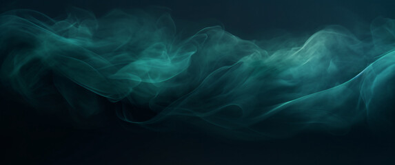 Abstract smoke moves on a black background. Design element. Abstract background.