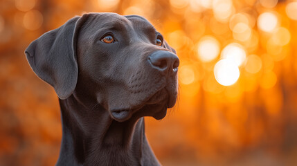 portrait of a Great Dane, stock photo