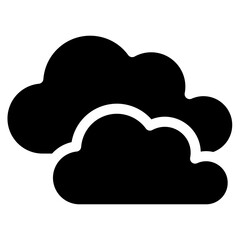 Cloud Icon Element For Design