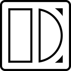 Square shape design. Geometric elements