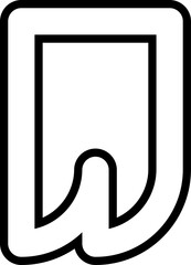 Square shape design. Geometric elements