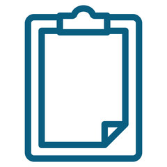 Clipboard Icon Element For Design