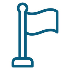 Flag Icon Element For Design