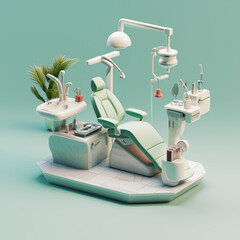 Marble 3D Print Office - Dentist