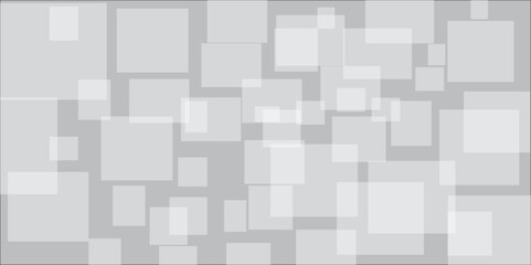 Abstract background with square and Triangles geometric Pattern. abstract white and gray paper background .Abstract technology digital concept background. Use for ad, poster, presentation .