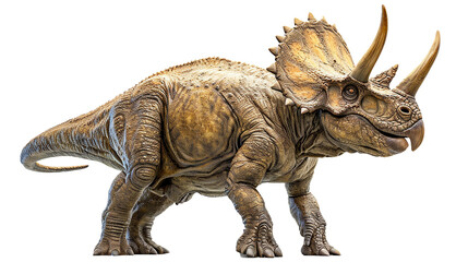 トリケラトプスのイメージ - image of Triceratops - No6-4 Generative AI - obrazy, fototapety, plakaty