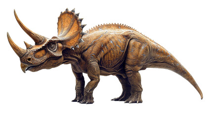 トリケラトプスのイメージ - image of Triceratops - No6-10 Generative AI - obrazy, fototapety, plakaty