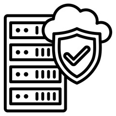 Mainframe Icon Element For Design