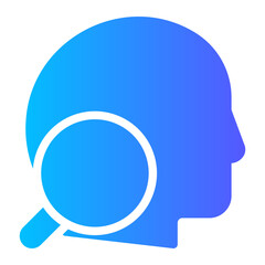 search gradient icon