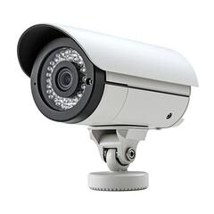 cctv camera isolated on transparent background