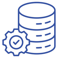 Database Icon Element For Design