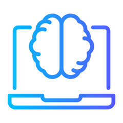 laptop gradient icon