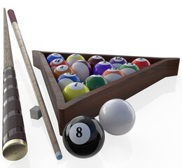 Billiard Pool Table