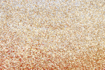 Small abstract glitter sparkle background with colorful gold brown seamless patterns