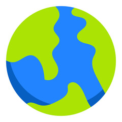 World earth day vector illustration