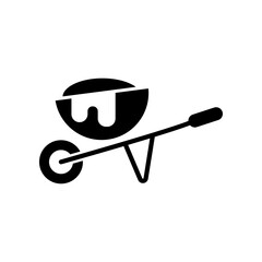 Wheelbarrow icon PNG