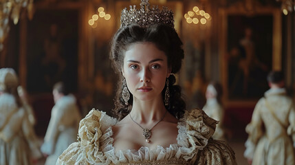 Catherine the Great, empress of Russia. - obrazy, fototapety, plakaty