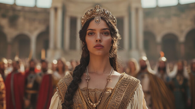 Livia Drusilla, Roman empress, the wife of emperor Augustus.