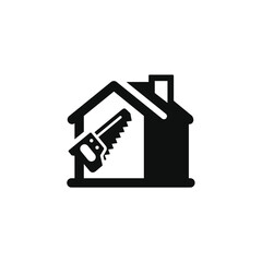 Home repair icon isolated on transparent background