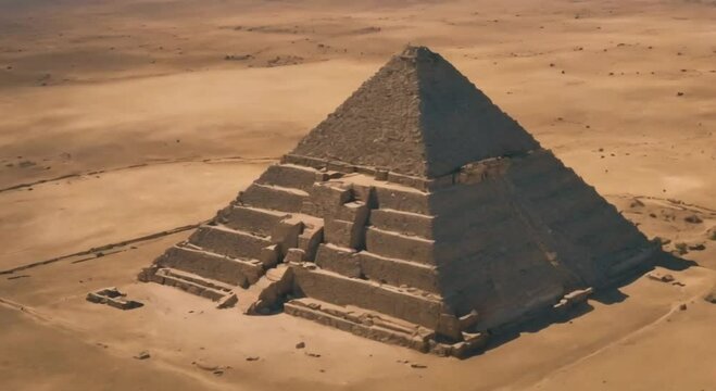 ancient pyramid civilization depicted in the past