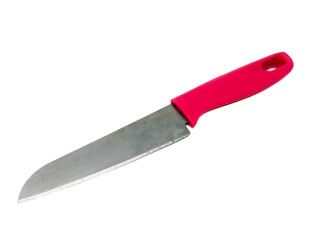 kitchen knife as a cooking utensil on an isolated background