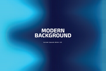 Modern Abstract Blue Vector Background 