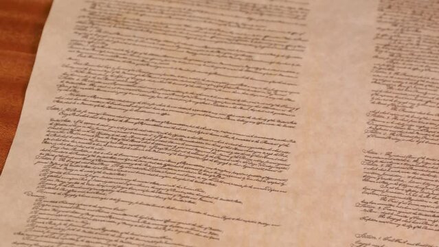 US constitution historical document we the people