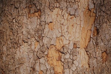 Brown tree bark texture. pattern of vintage wood texture background.
