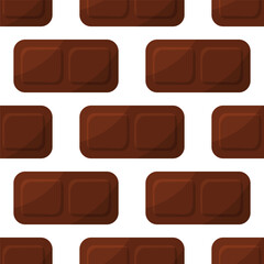 chocolate day piece brown black white sweet food pattern textile background